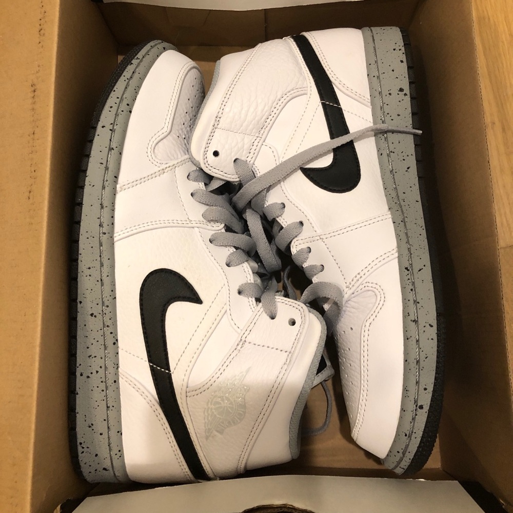 NEW white Air Jordans